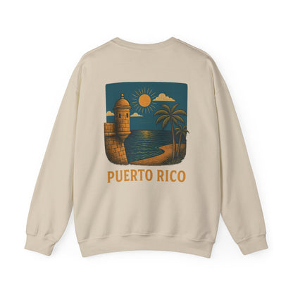 Puerto Rico Retro Sunset Sweatshirt