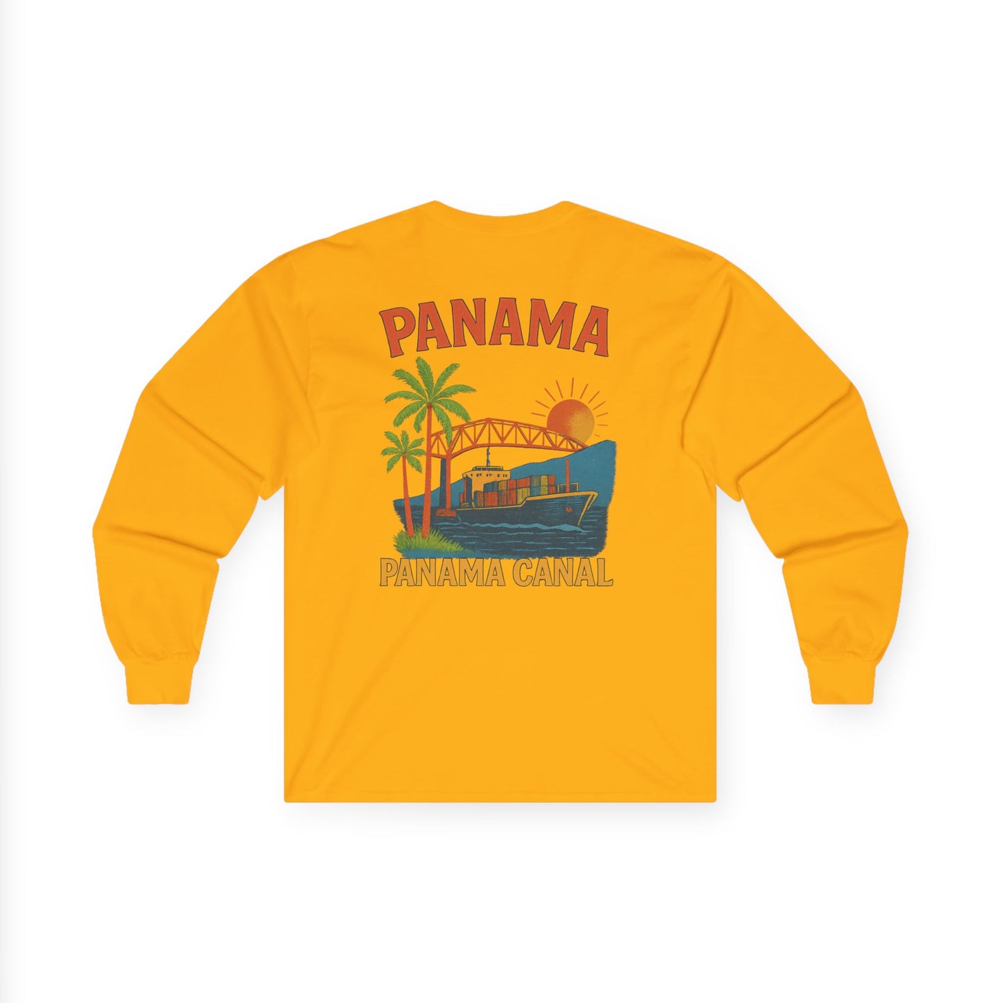 Panama 1980 Retro Long Sleeve Tee