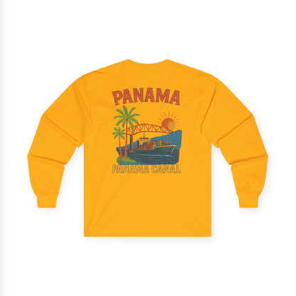 Panama 1980 Retro Long Sleeve Tee