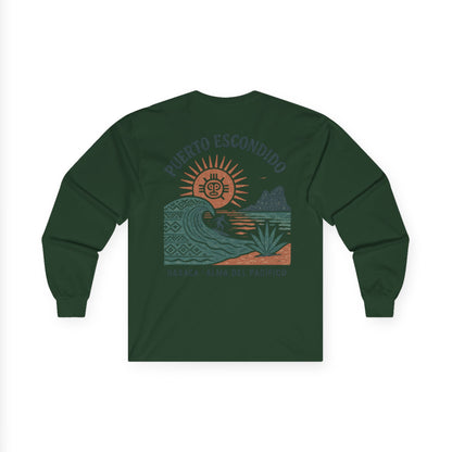 Escondido Retro Vibes Long Sleeve Tee Colored