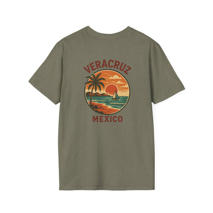 Veracruz Retro Coastline Tee Colored
