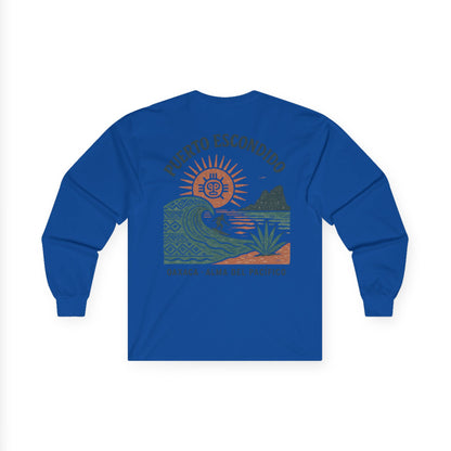Escondido Retro Vibes Long Sleeve Tee Colored