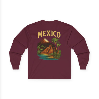 Echoes of México Retro Long Sleeve Tee
