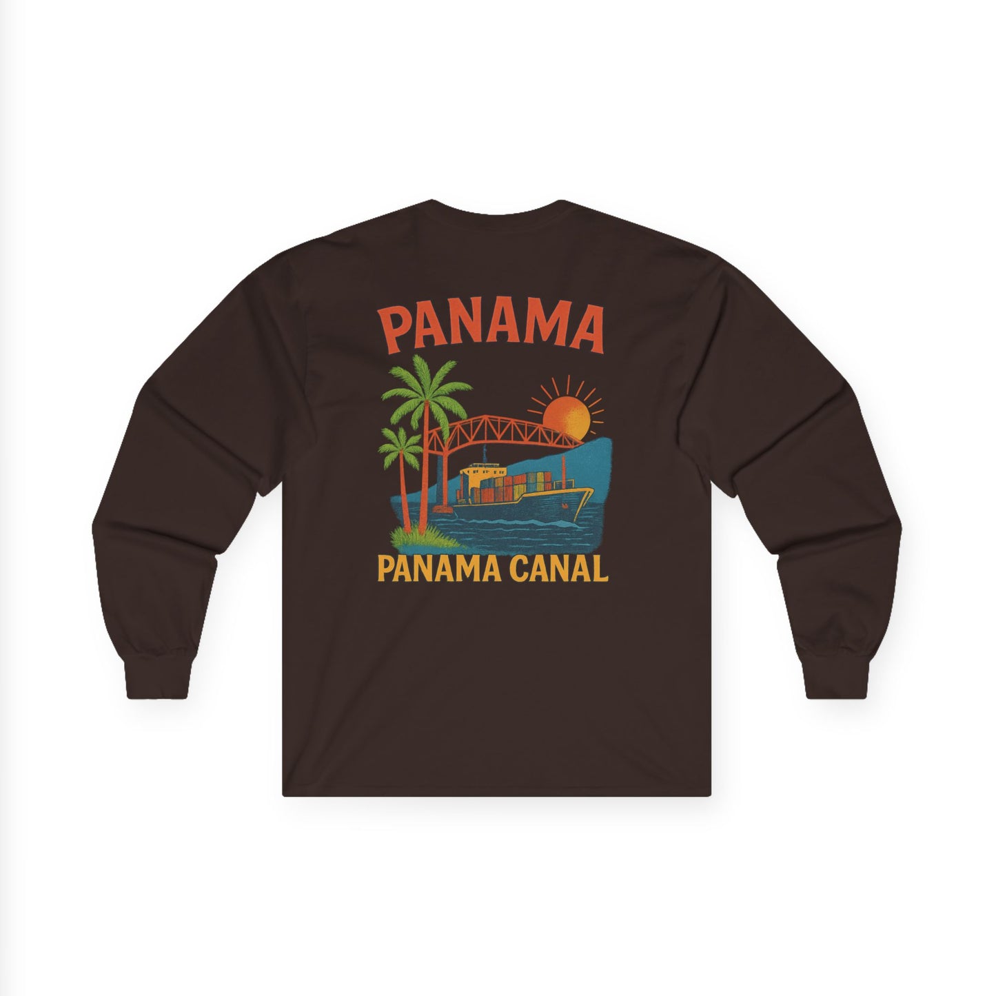 Panama 1980 Retro Long Sleeve Tee