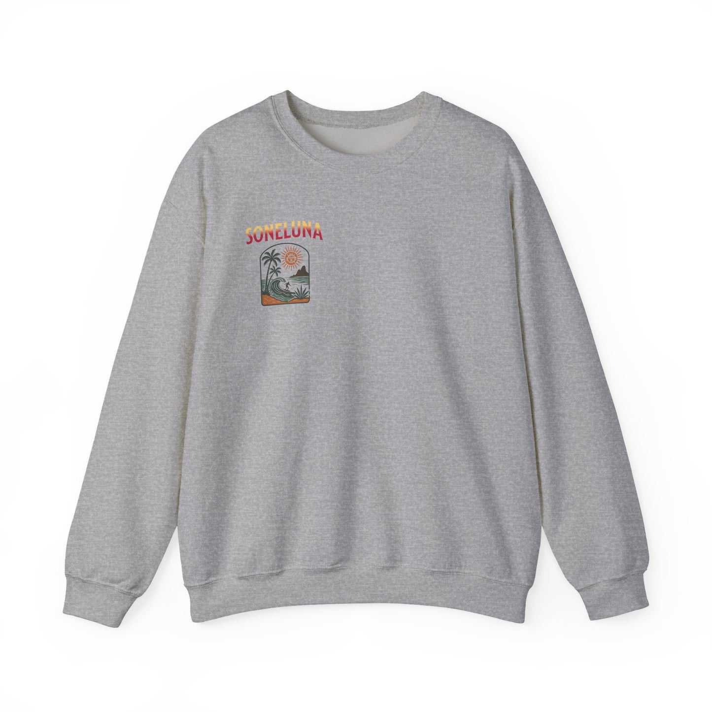 Veracruz Coastline Retro Sweatshirt Tee Colored