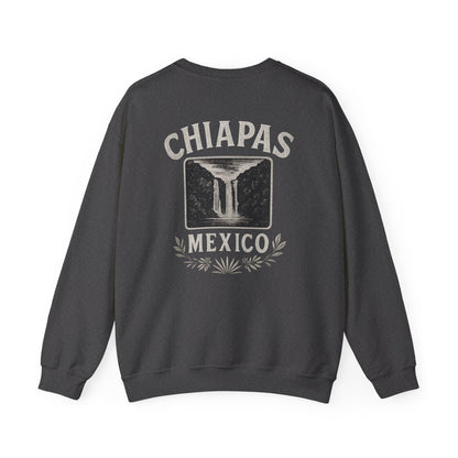 White Falls of Chiapas Sweatshirt Tee