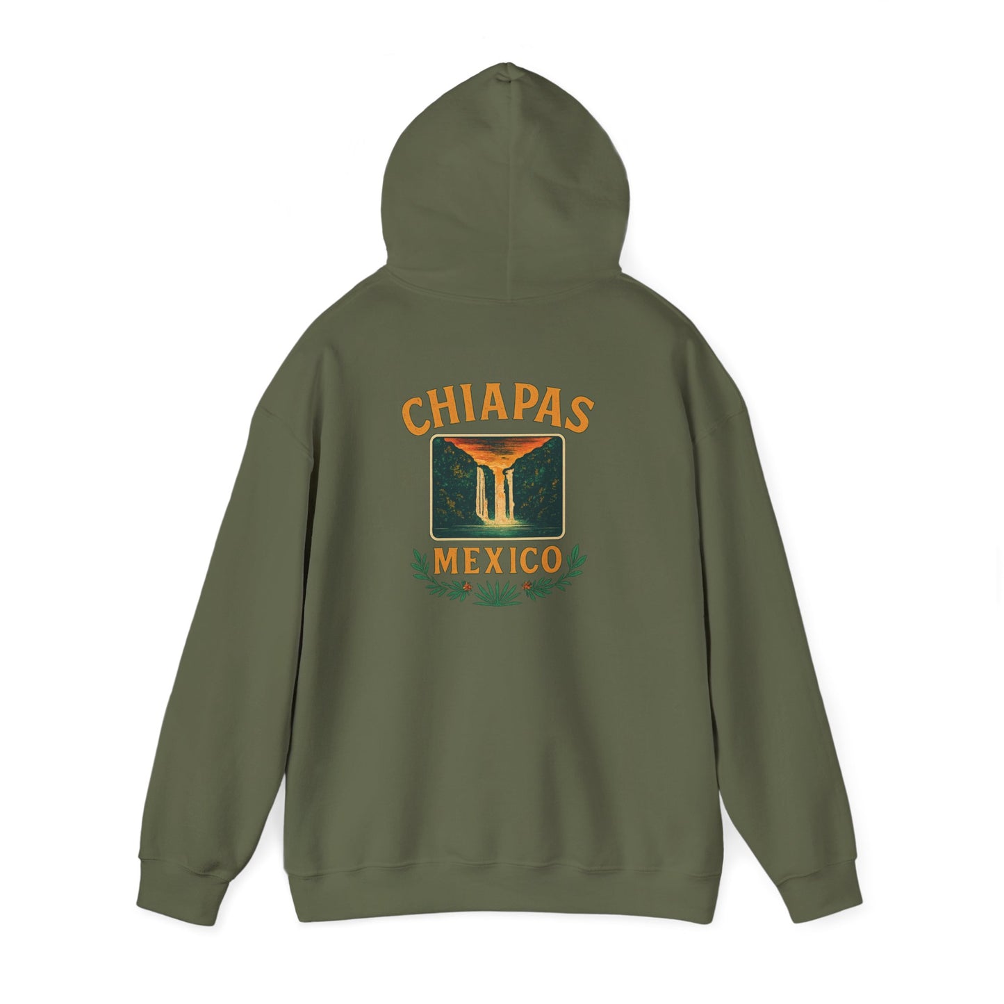 Retro Falls of Chiapas Hoodie