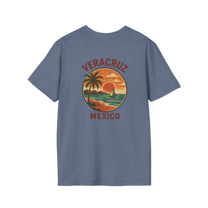 Veracruz Retro Coastline Tee Colored