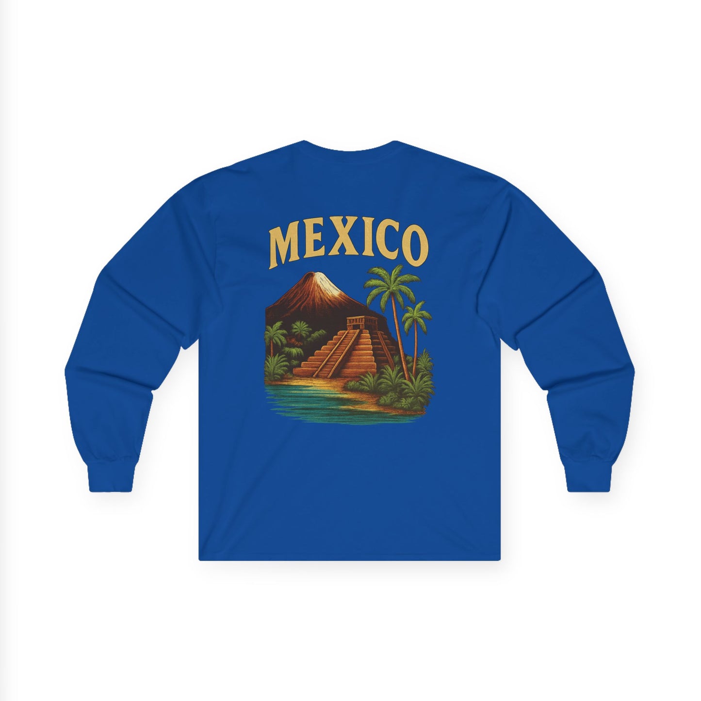 Echoes of México Retro Long Sleeve Tee
