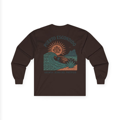Escondido Retro Vibes Long Sleeve Tee Colored