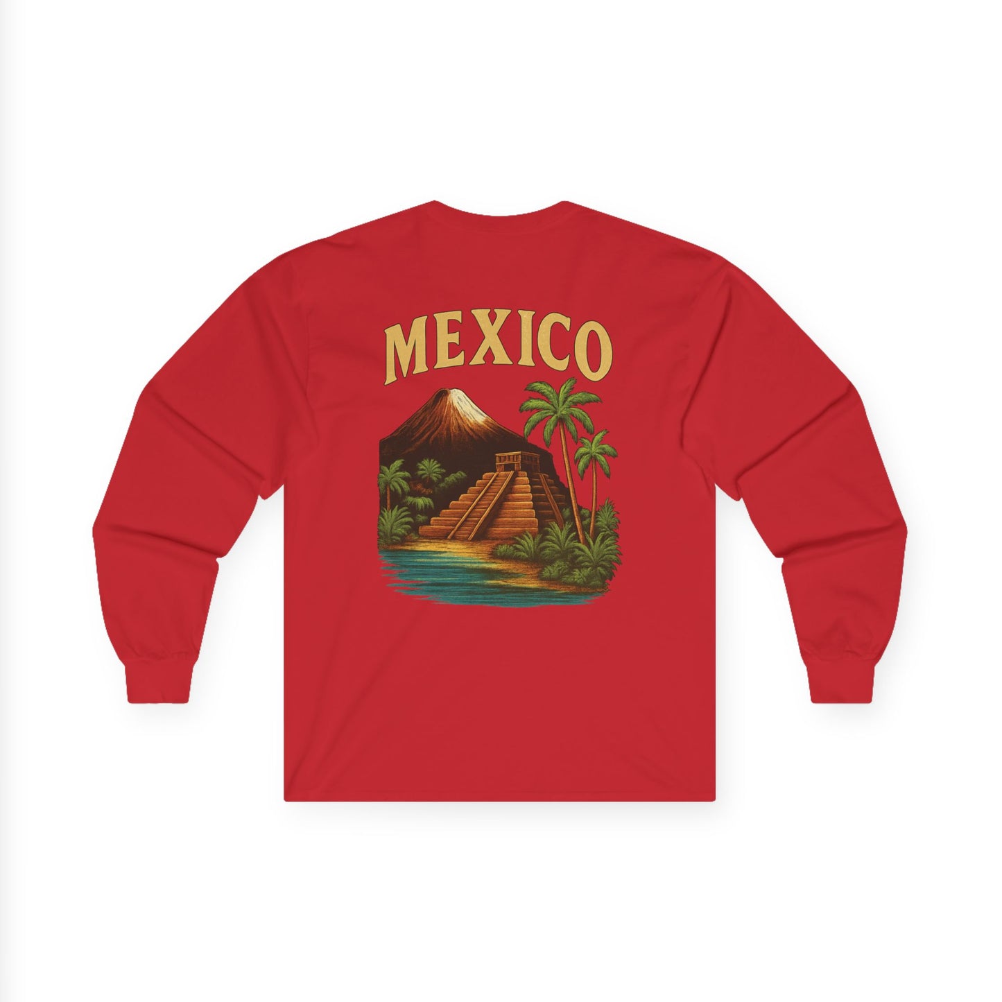 Echoes of México Retro Long Sleeve Tee
