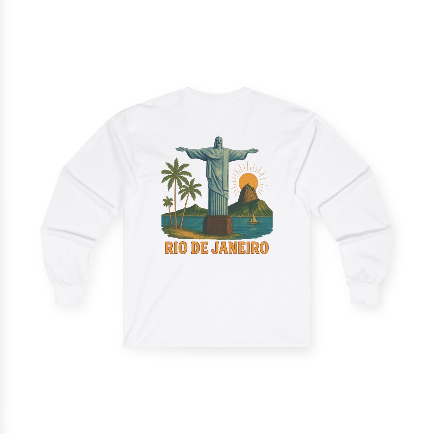 Rio Janeiro Retro Long Sleeve Tee