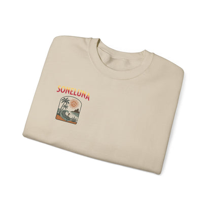 Veracruz Coastline Retro Sweatshirt Tee Colored