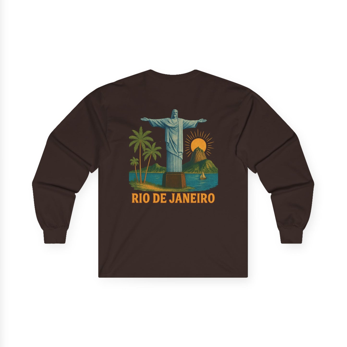 Rio Janeiro Retro Long Sleeve Tee