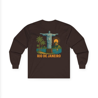 Rio Janeiro Retro Long Sleeve Tee