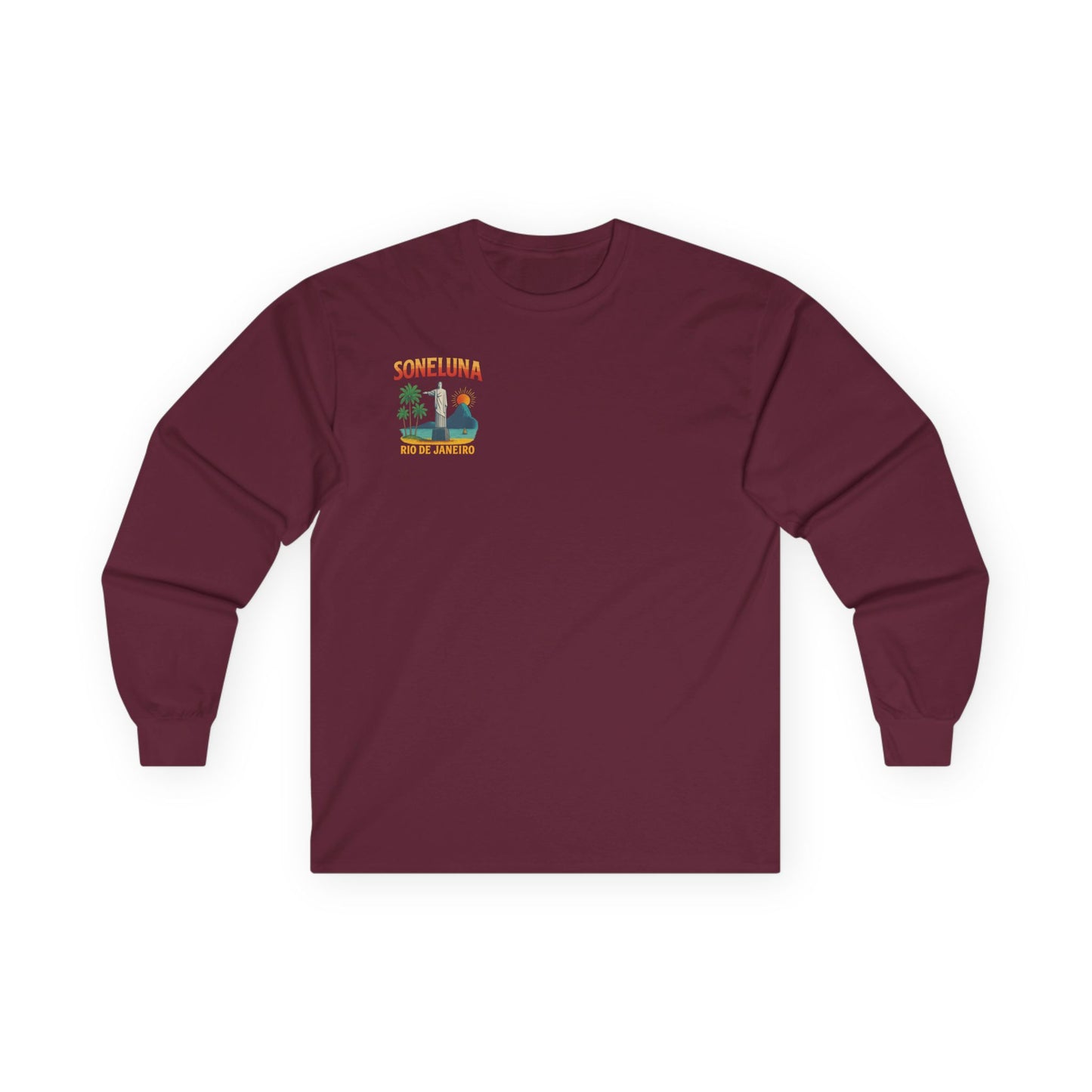 Rio Janeiro Retro Long Sleeve Tee