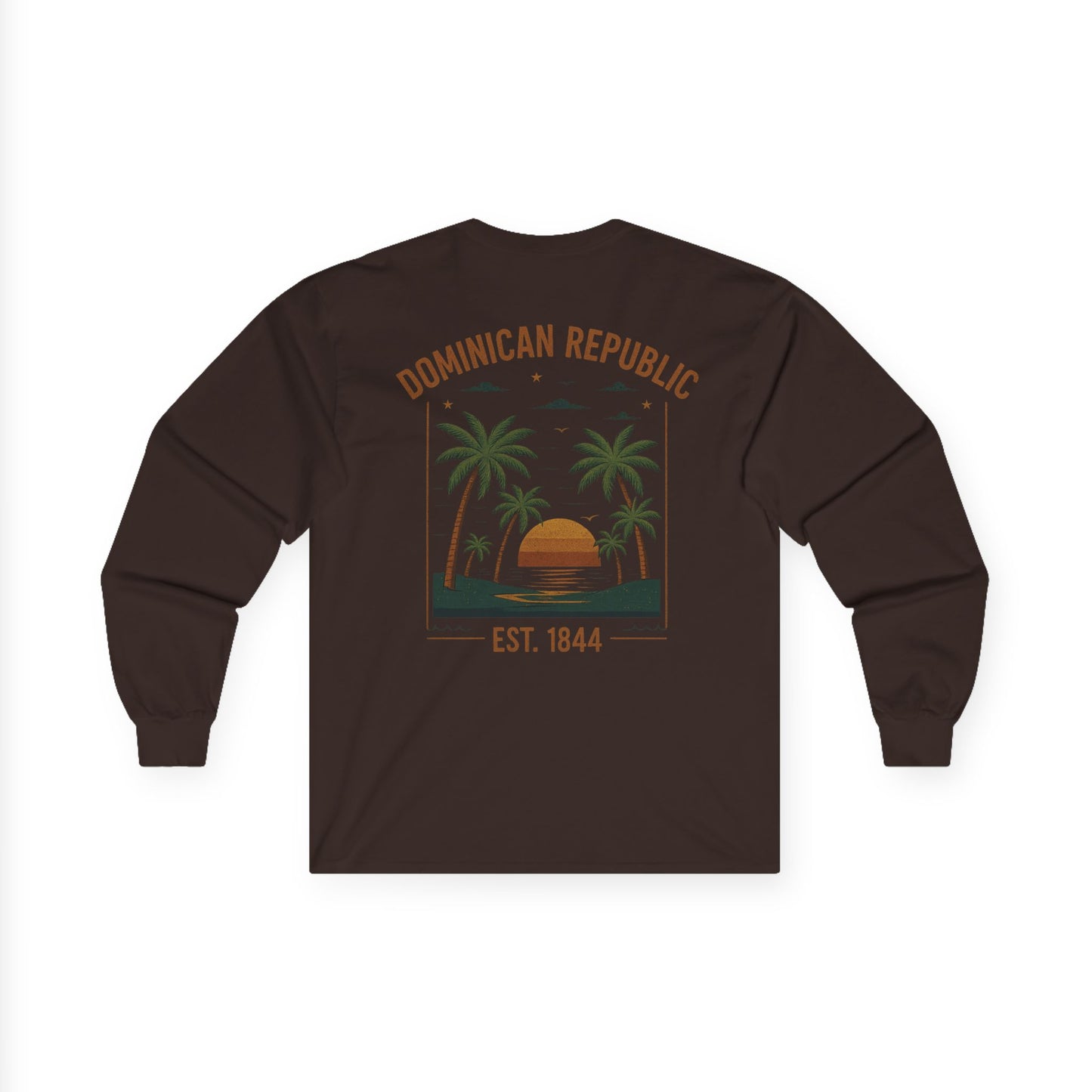 Dominican Republic: Retro Legacy Long Sleeve Tee