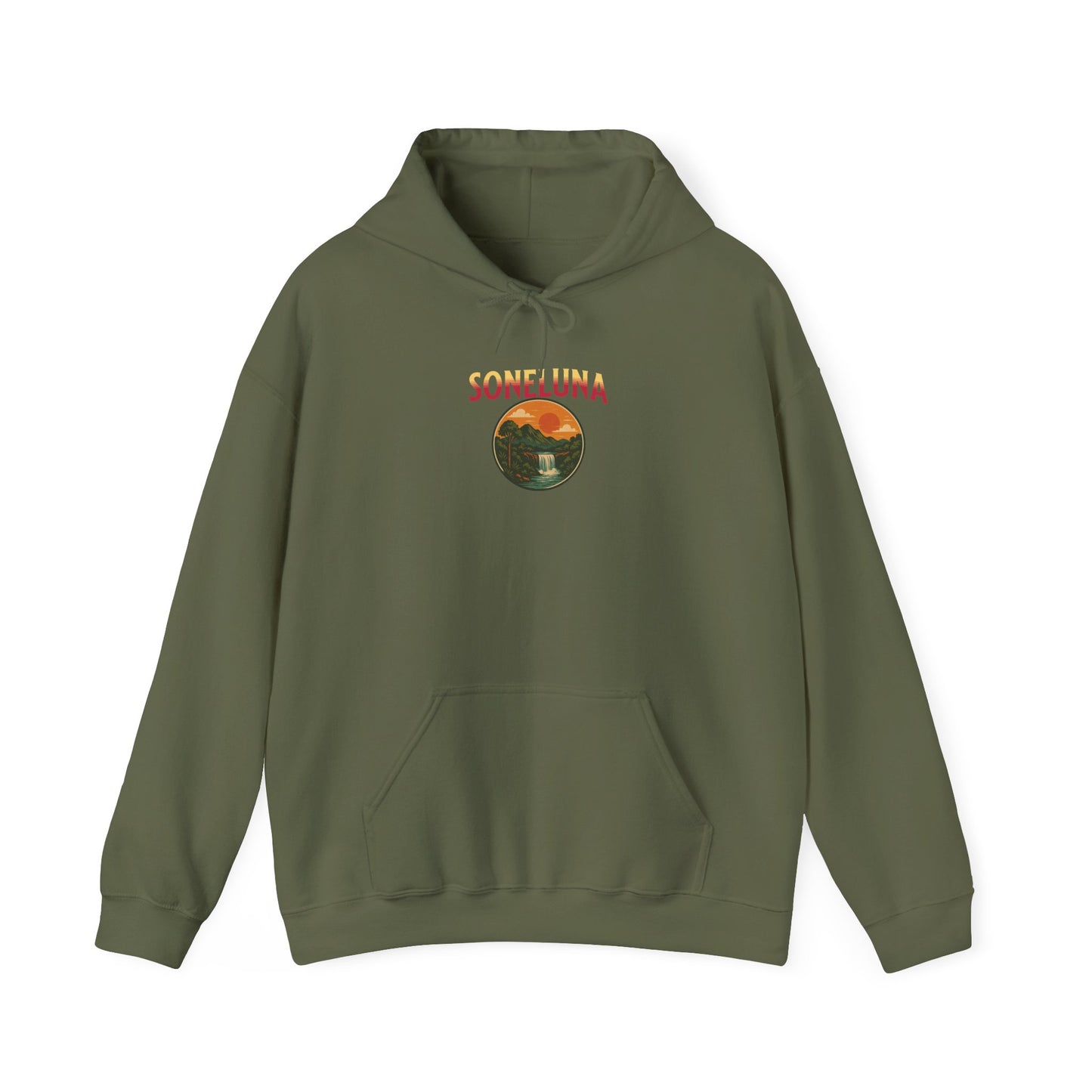 Retro Falls of Chiapas Hoodie