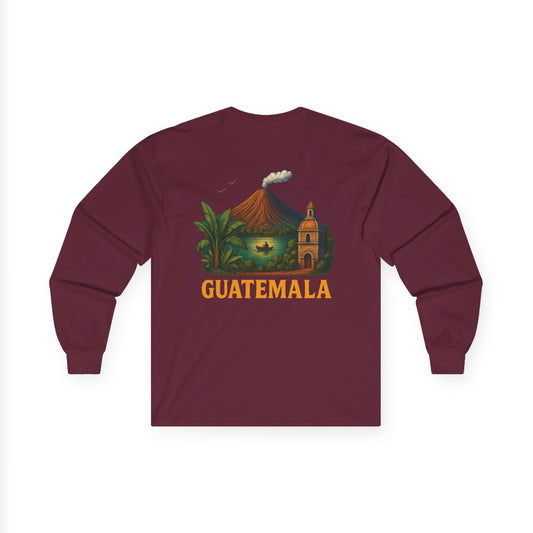 Timeless Guatemala Retro Long Sleeve Tee