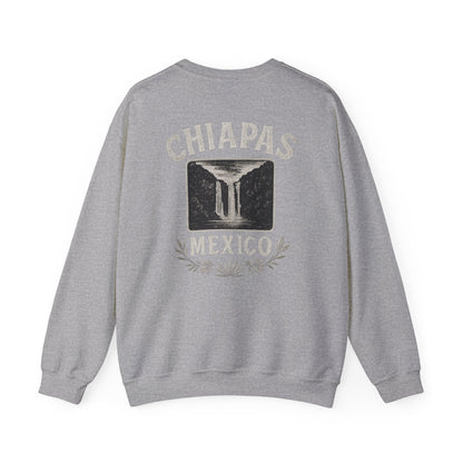 White Falls of Chiapas Sweatshirt Tee