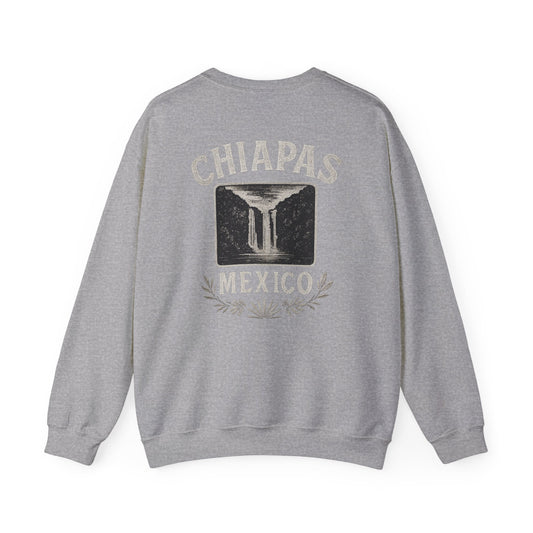 White Falls of Chiapas Sweatshirt Tee