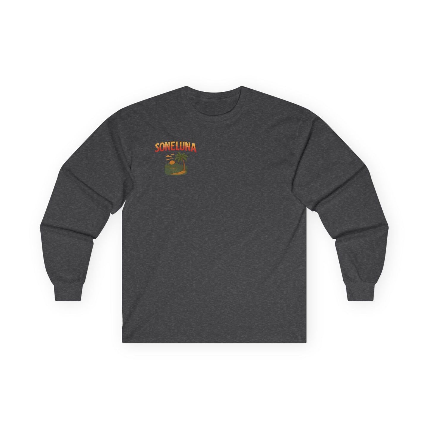 Puerto Rico Retro Sunset Long Sleeve Tee