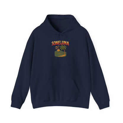 Puerto Rico Retro Sunset Hoodie