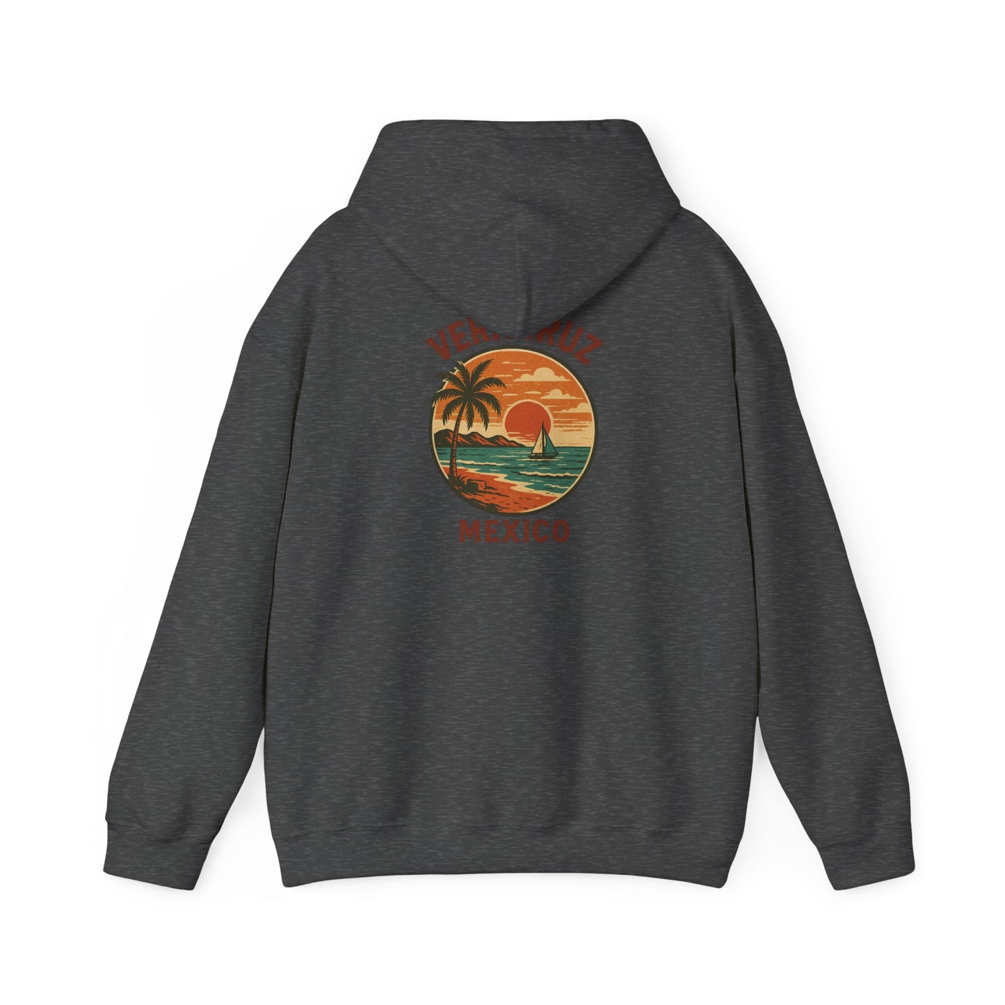 Veracruz Retro Coastline Hoodie Colored