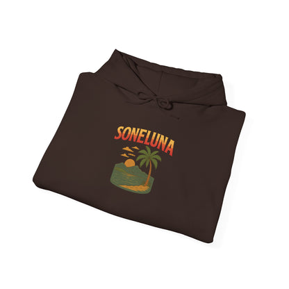 Puerto Rico Retro Sunset Hoodie