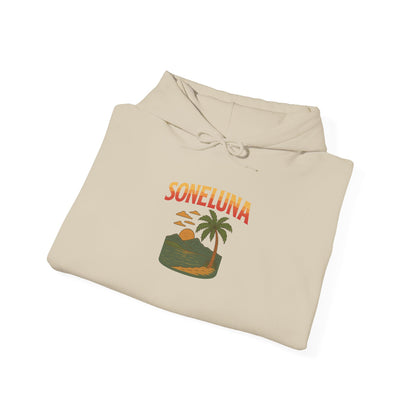 Puerto Rico Retro Sunset Hoodie