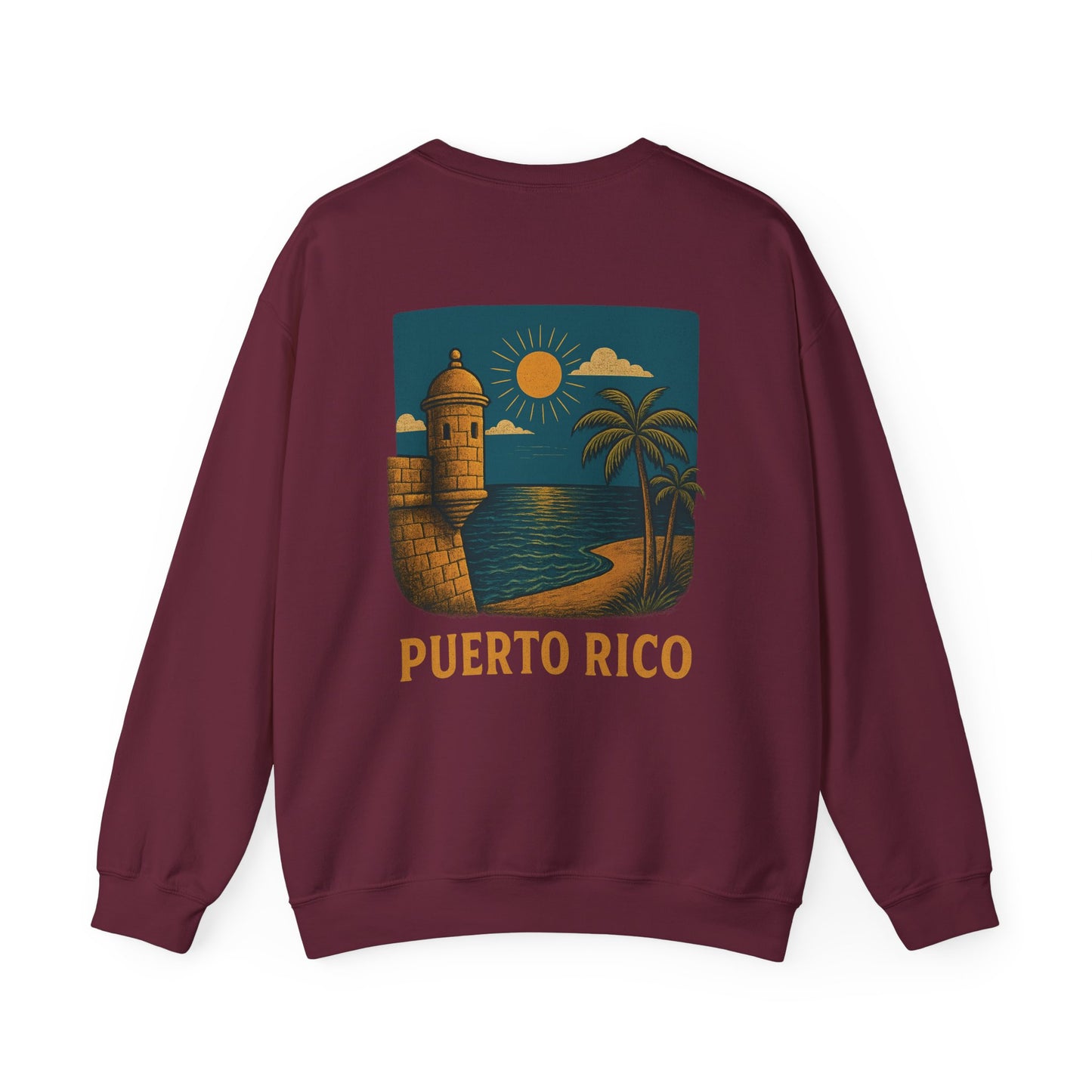Puerto Rico Retro Sunset Sweatshirt