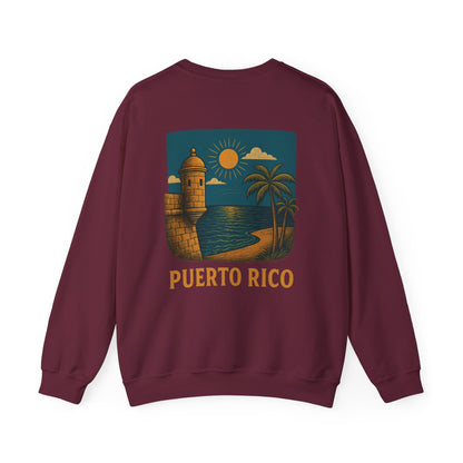 Puerto Rico Retro Sunset Sweatshirt