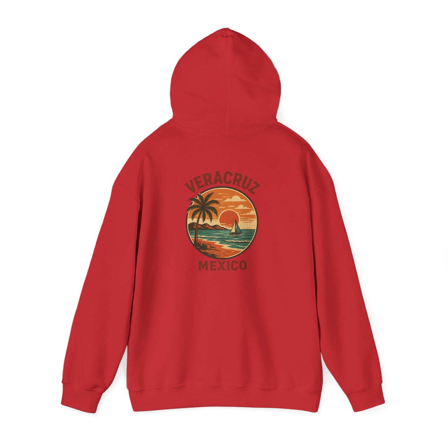 Veracruz Retro Coastline Hoodie Colored