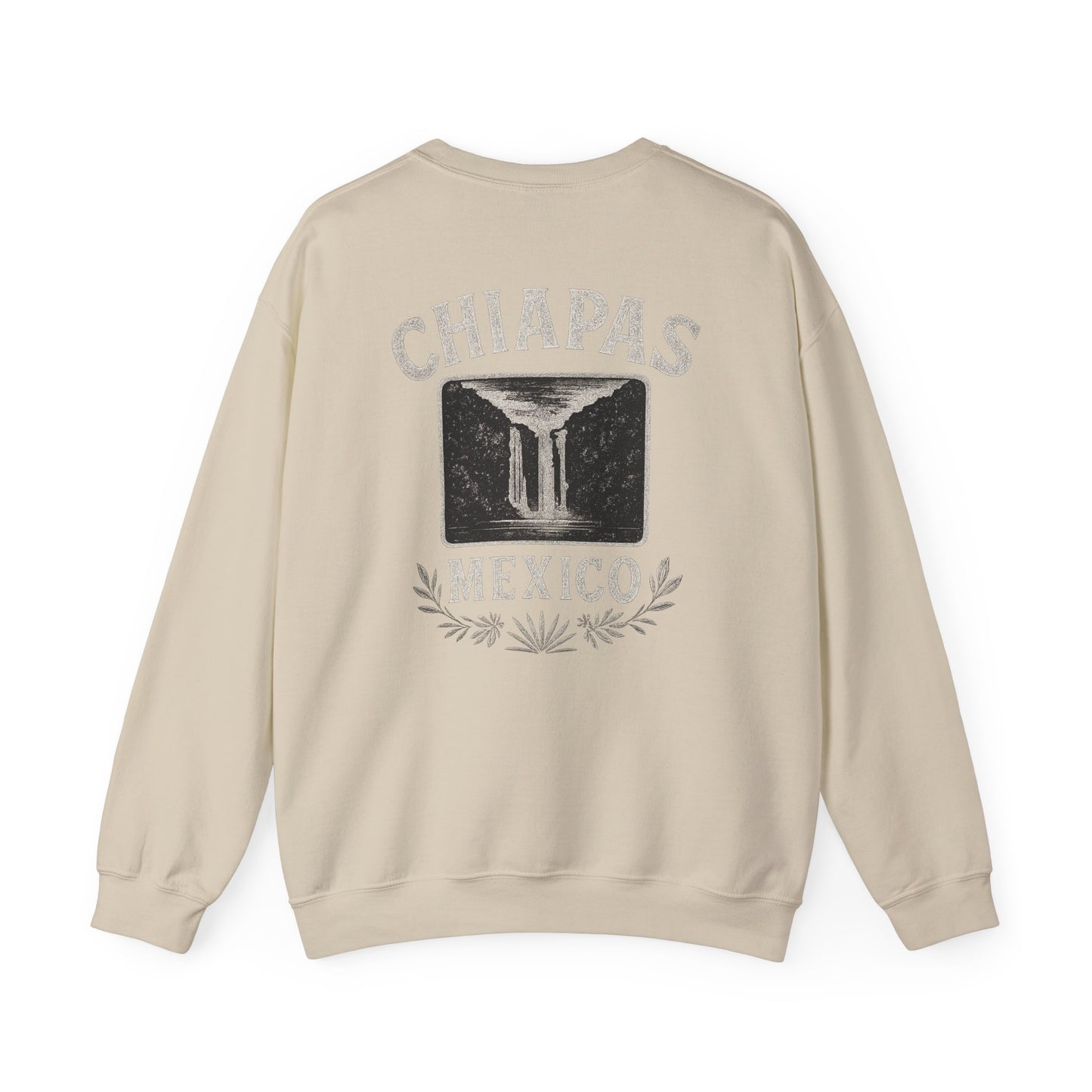 White Falls of Chiapas Sweatshirt Tee