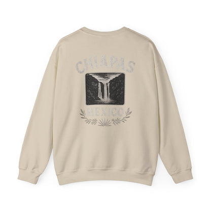 White Falls of Chiapas Sweatshirt Tee