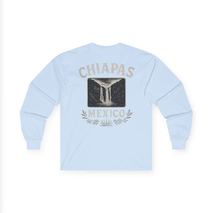 White Falls of Chiapas Long Sleeve Tee