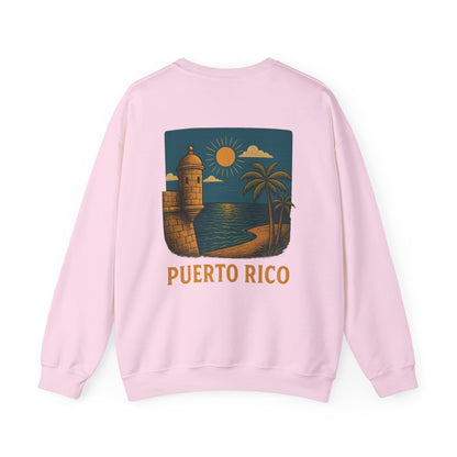 Puerto Rico Retro Sunset Sweatshirt