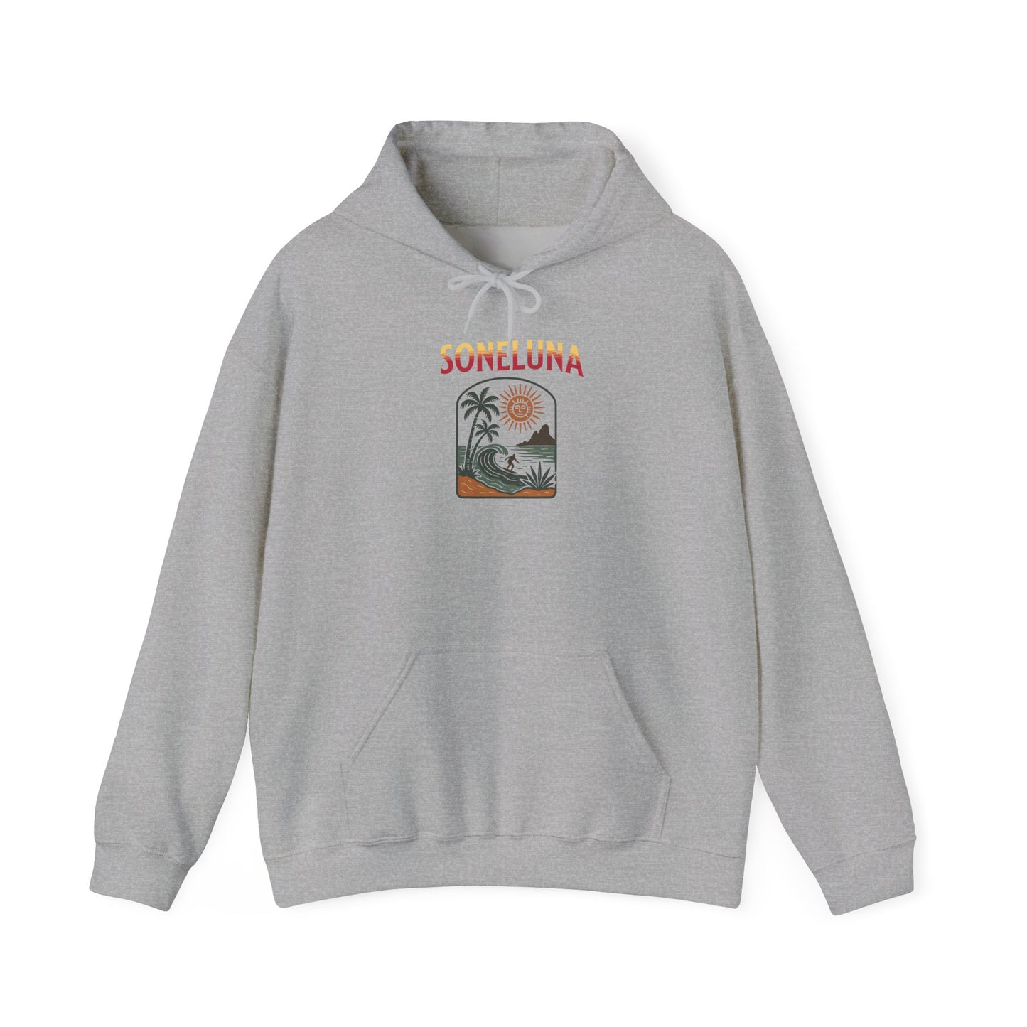 Veracruz Retro Coastline Hoodie Colored