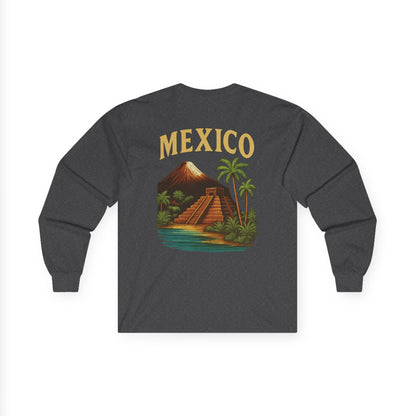 Echoes of México Retro Long Sleeve Tee