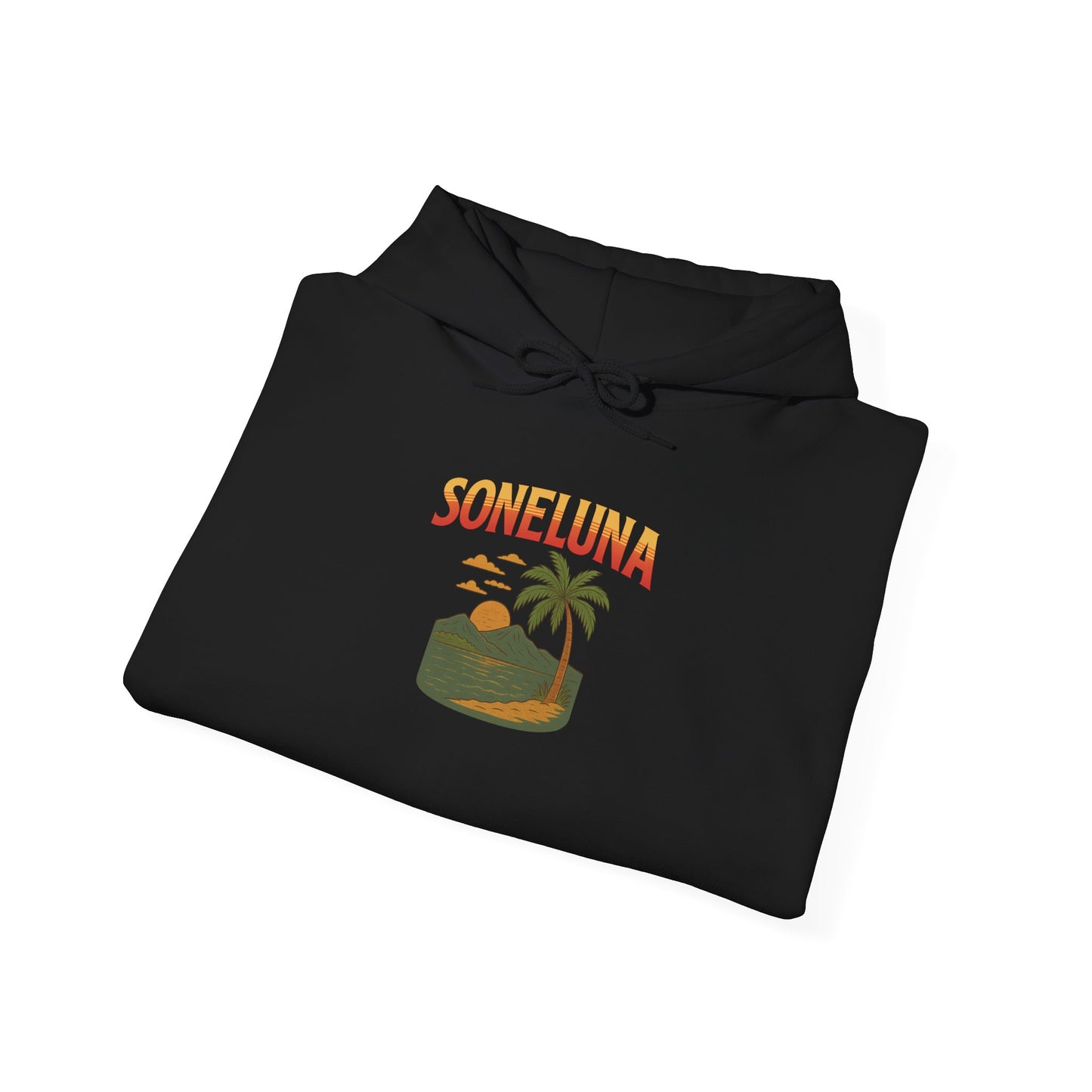 Puerto Rico Retro Sunset Hoodie