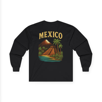 Echoes of México Retro Long Sleeve Tee