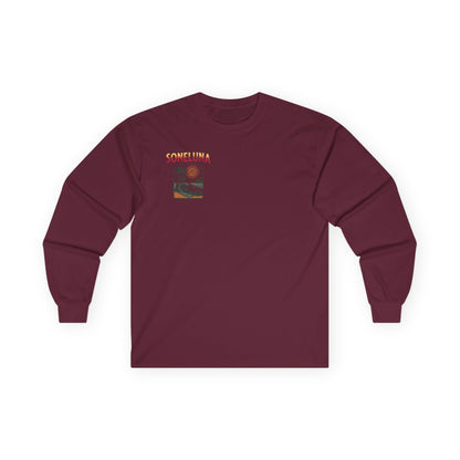 Veracruz Coastline Retro Long Sleeve Tee Colored
