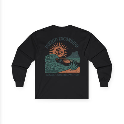 Escondido Retro Vibes Long Sleeve Tee Colored