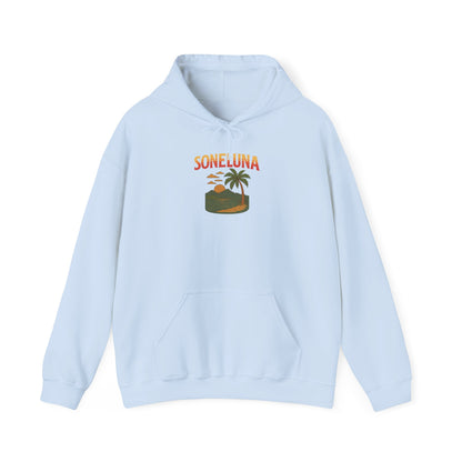 Puerto Rico Retro Sunset Hoodie