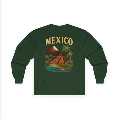 Echoes of México Retro Long Sleeve Tee