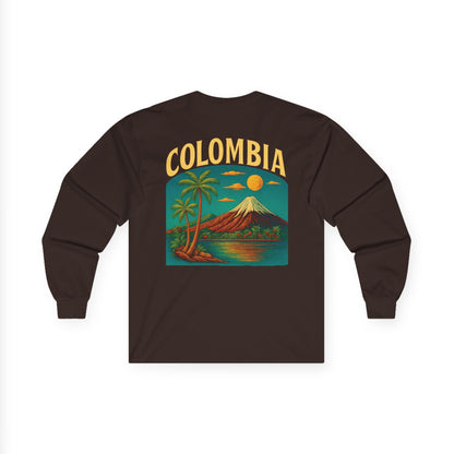 La Vibra Retro Colombiana Long Sleeve Tee