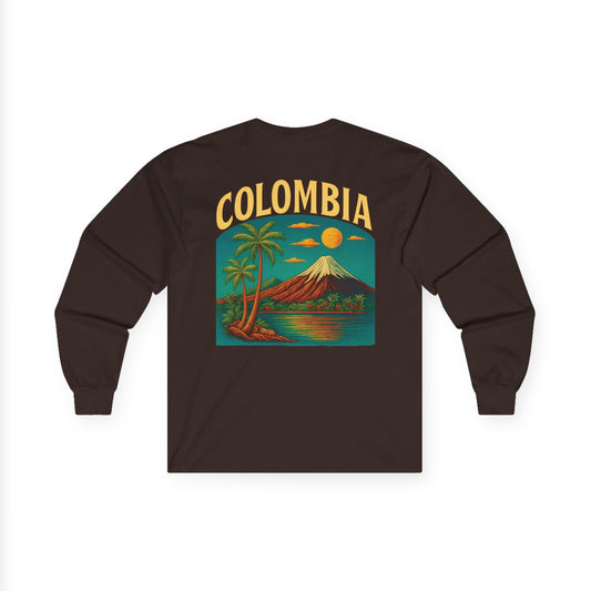 La Vibra Retro Colombiana Long Sleeve Tee