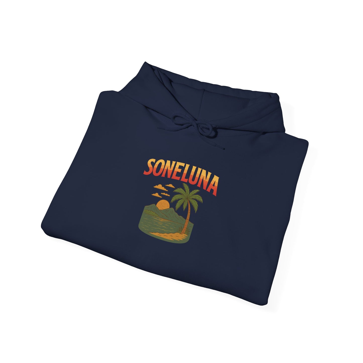 Puerto Rico Retro Sunset Hoodie