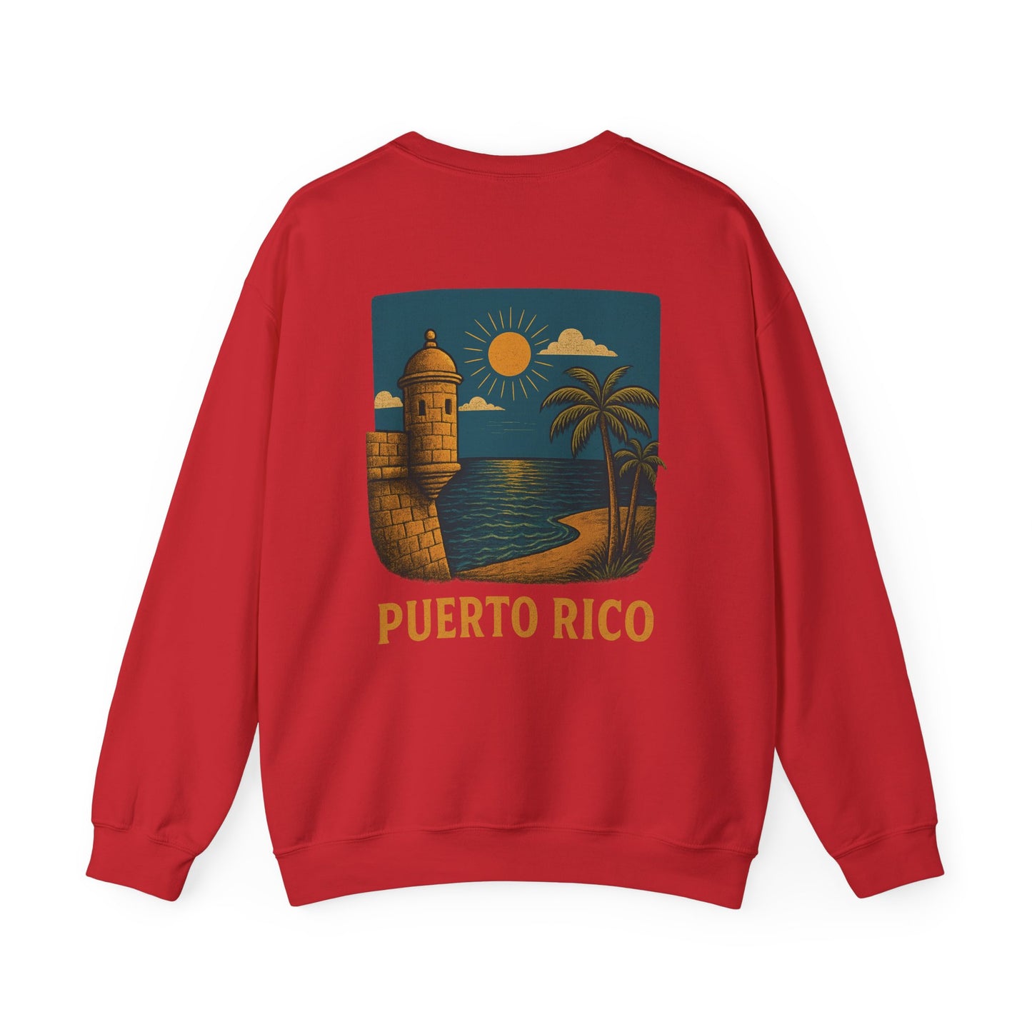 Puerto Rico Retro Sunset Sweatshirt