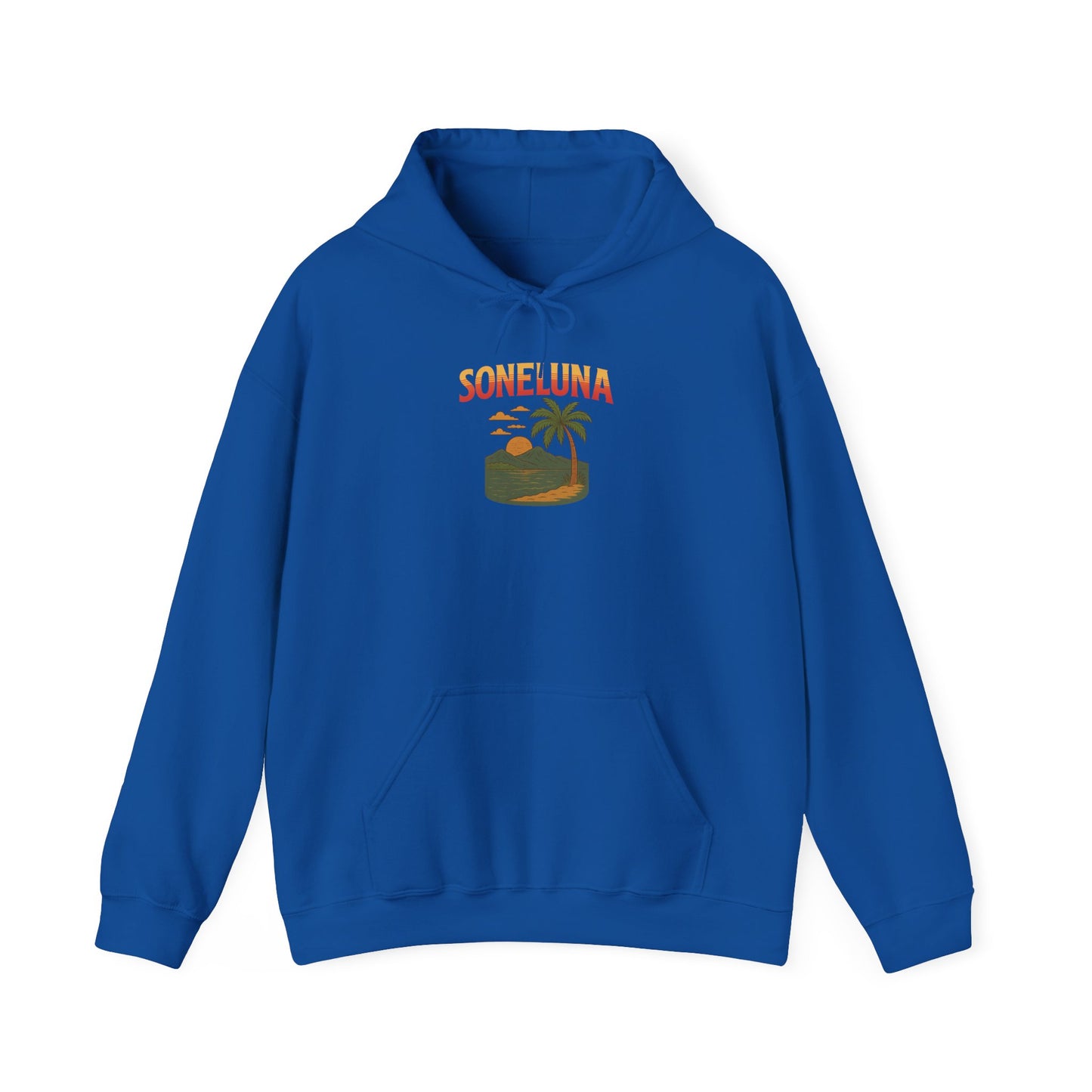 Puerto Rico Retro Sunset Hoodie